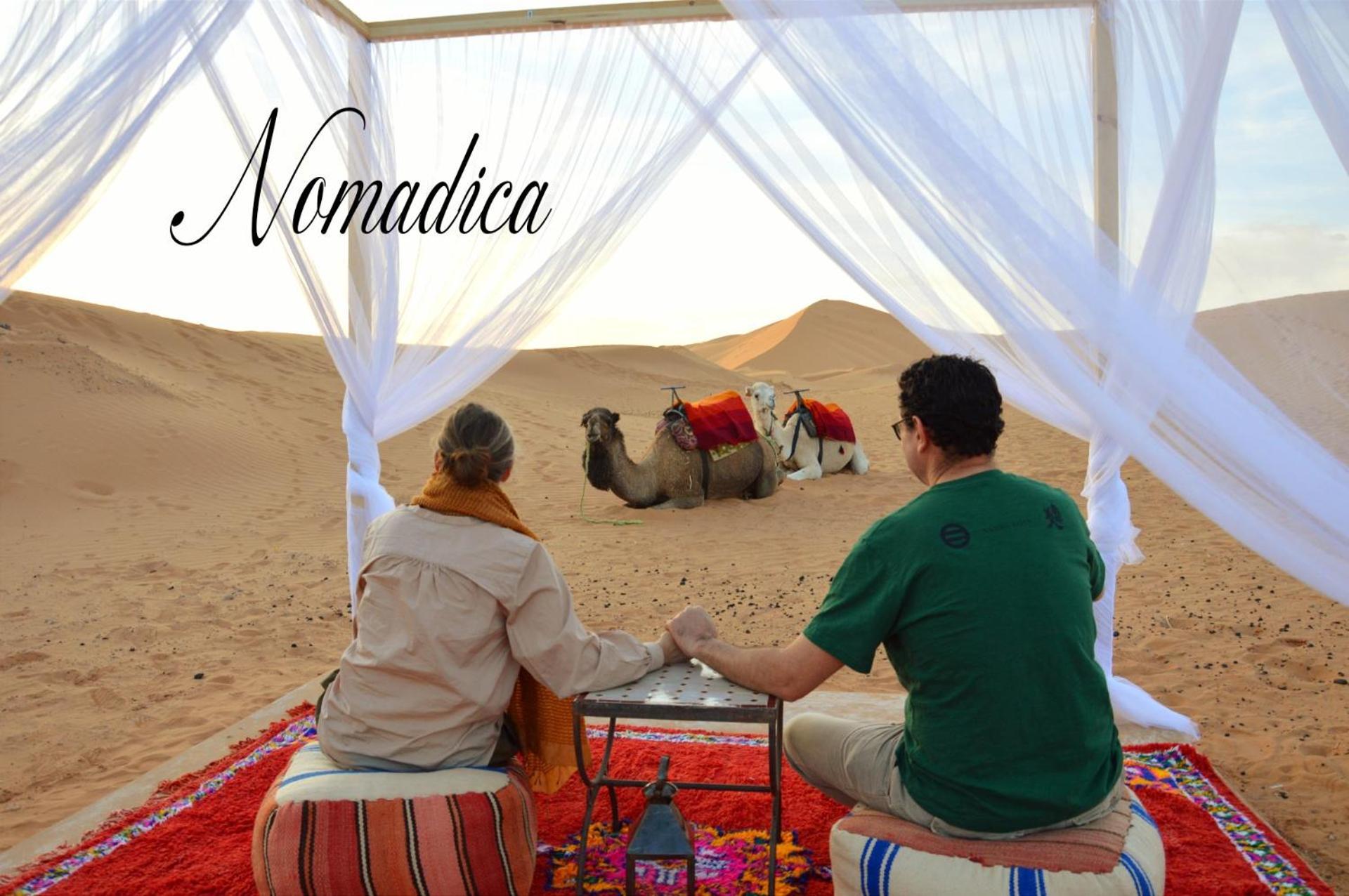 ホテル Nomadica Luxury Camp メルズーガ エクステリア 写真