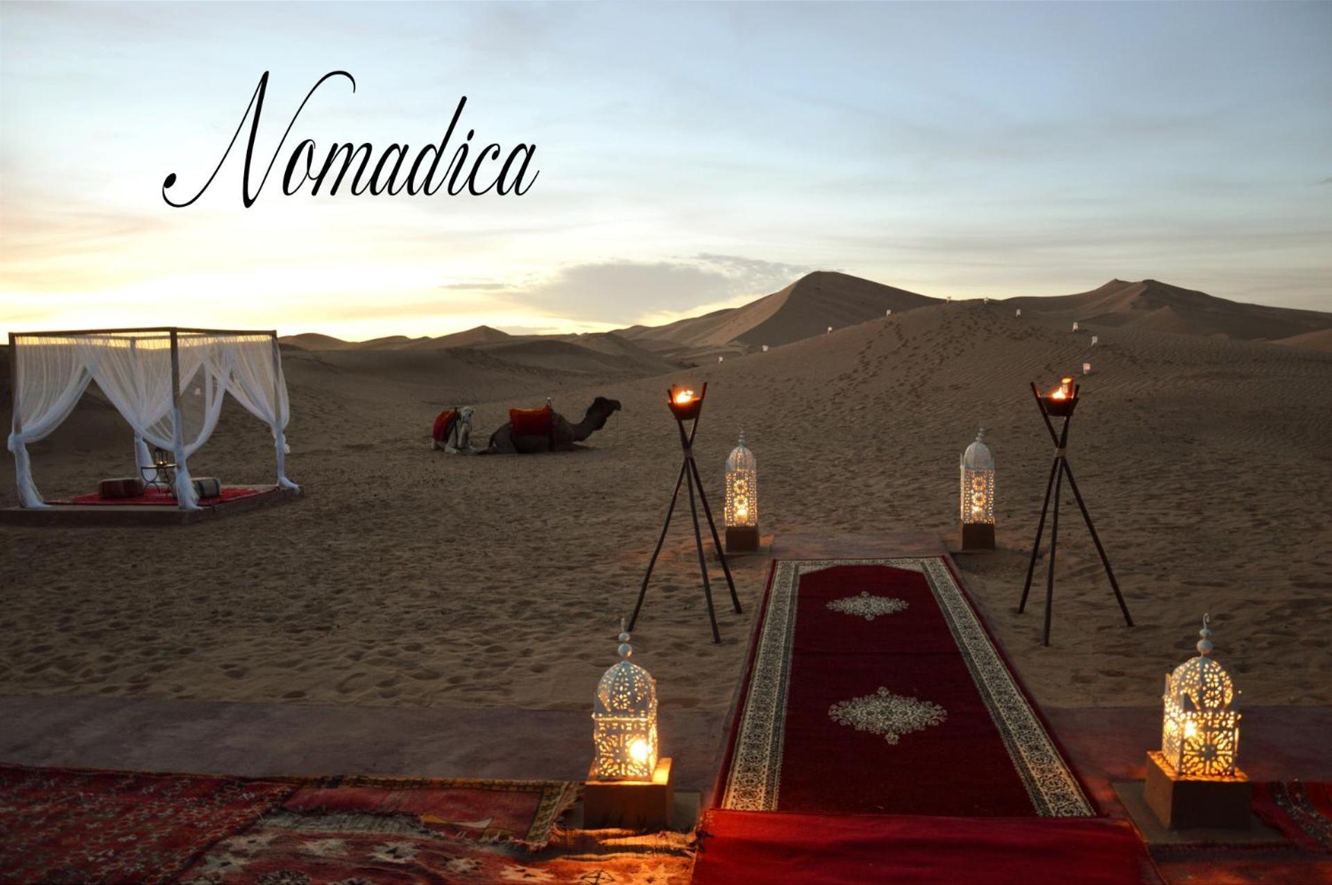 ホテル Nomadica Luxury Camp メルズーガ エクステリア 写真