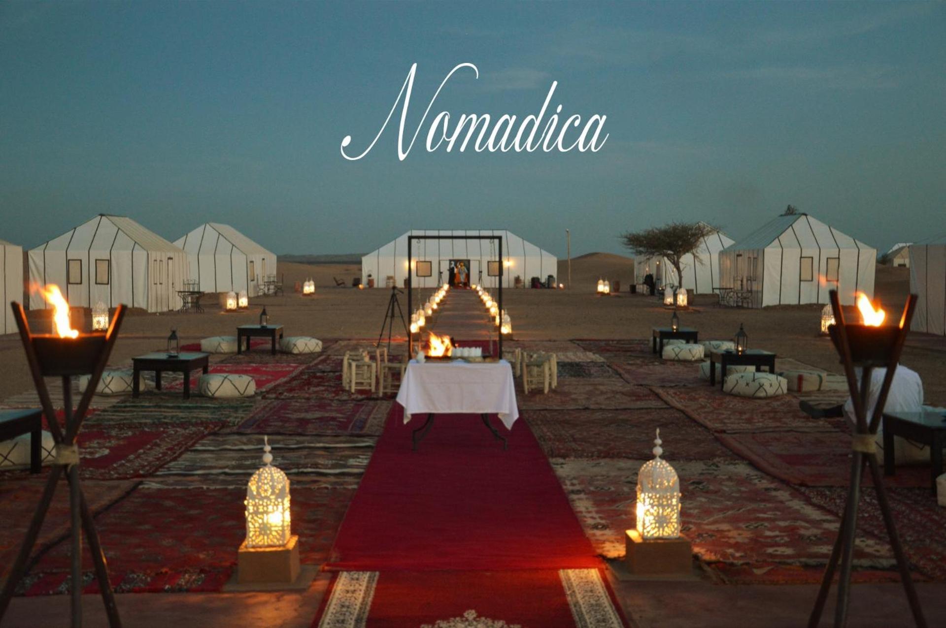 ホテル Nomadica Luxury Camp メルズーガ エクステリア 写真